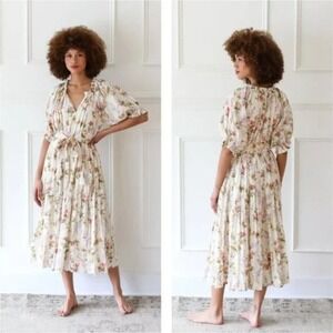 Mille‎ Zoe Dress in Trianon Floral Print XXS
